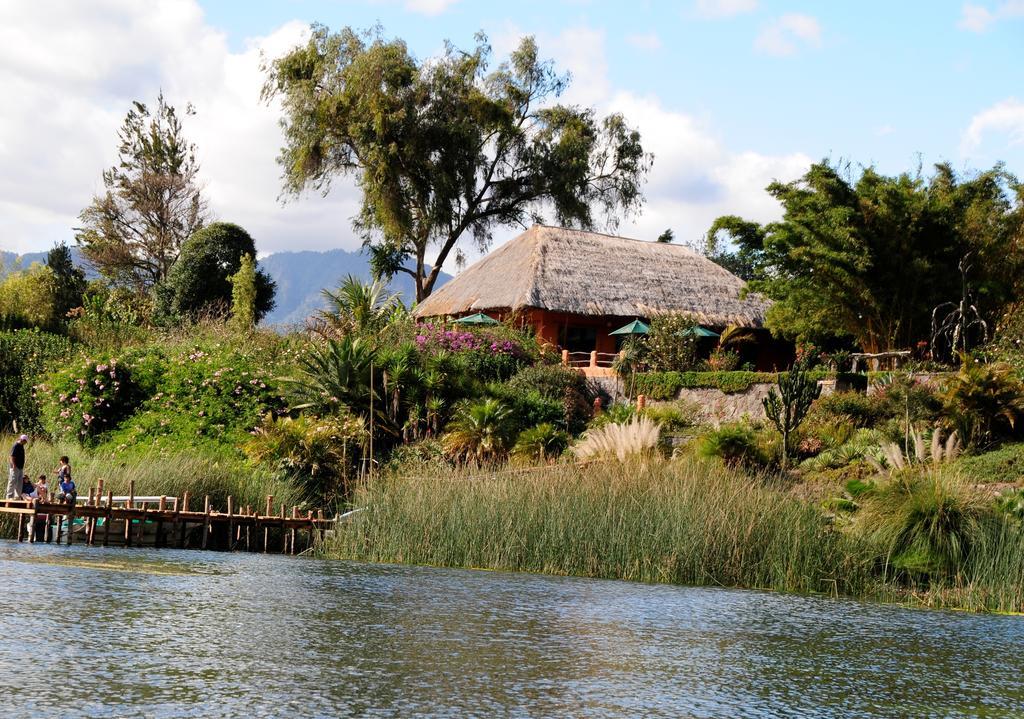 Hotel Y Restaurante Bambu Santiago Atitlán Esterno foto